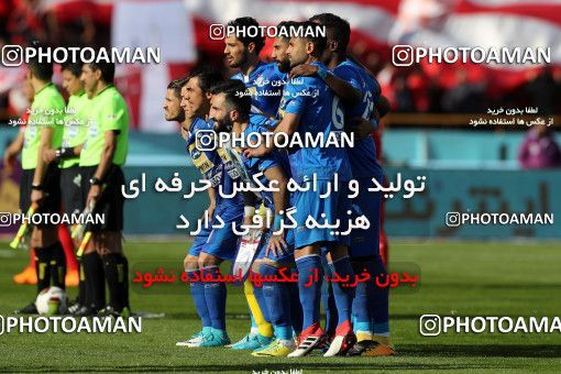 1021478, Tehran, Iran, لیگ برتر فوتبال ایران، Persian Gulf Cup، Week 25، Second Leg، Esteghlal 1 v 0 Persepolis on 2018/03/01 at Azadi Stadium
