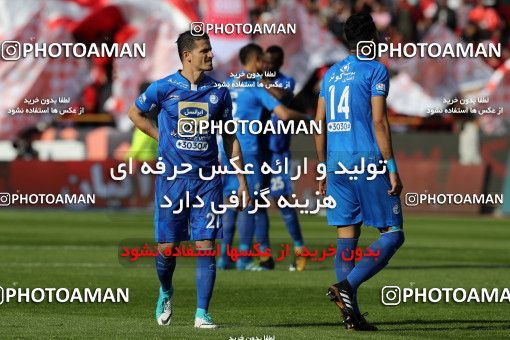 1021103, Tehran, Iran, لیگ برتر فوتبال ایران، Persian Gulf Cup، Week 25، Second Leg، Esteghlal 1 v 0 Persepolis on 2018/03/01 at Azadi Stadium