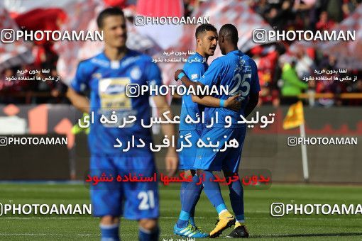 1021485, Tehran, Iran, لیگ برتر فوتبال ایران، Persian Gulf Cup، Week 25، Second Leg، Esteghlal 1 v 0 Persepolis on 2018/03/01 at Azadi Stadium
