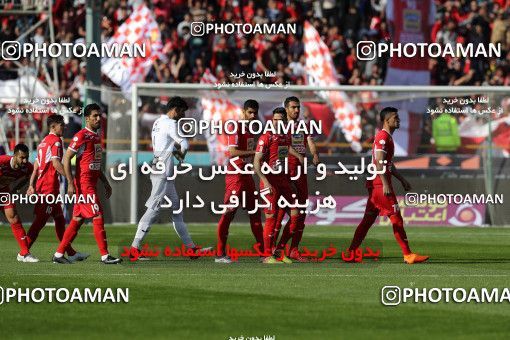 1021182, Tehran, Iran, لیگ برتر فوتبال ایران، Persian Gulf Cup، Week 25، Second Leg، Esteghlal 1 v 0 Persepolis on 2018/03/01 at Azadi Stadium