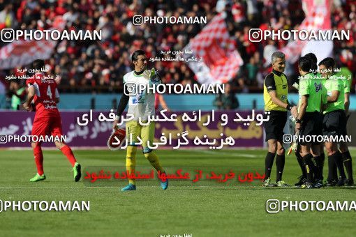 1020911, Tehran, Iran, لیگ برتر فوتبال ایران، Persian Gulf Cup، Week 25، Second Leg، Esteghlal 1 v 0 Persepolis on 2018/03/01 at Azadi Stadium