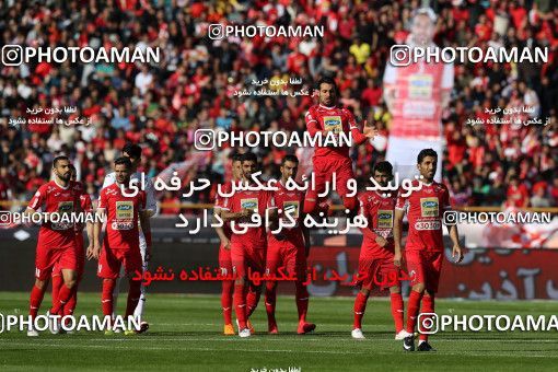 1021204, Tehran, Iran, لیگ برتر فوتبال ایران، Persian Gulf Cup، Week 25، Second Leg، Esteghlal 1 v 0 Persepolis on 2018/03/01 at Azadi Stadium
