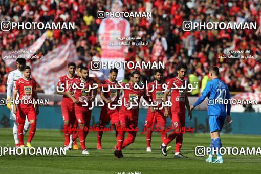 1021500, Tehran, Iran, لیگ برتر فوتبال ایران، Persian Gulf Cup، Week 25، Second Leg، Esteghlal 1 v 0 Persepolis on 2018/03/01 at Azadi Stadium