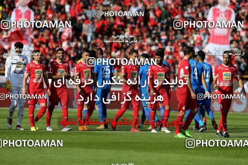 1020793, Tehran, Iran, لیگ برتر فوتبال ایران، Persian Gulf Cup، Week 25، Second Leg، Esteghlal 1 v 0 Persepolis on 2018/03/01 at Azadi Stadium