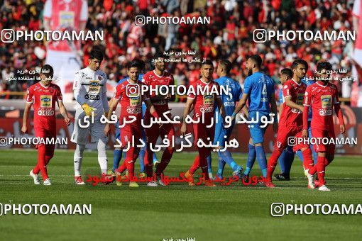 1021134, Tehran, Iran, لیگ برتر فوتبال ایران، Persian Gulf Cup، Week 25، Second Leg، Esteghlal 1 v 0 Persepolis on 2018/03/01 at Azadi Stadium