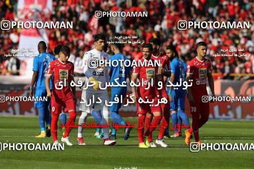 1021419, Tehran, Iran, لیگ برتر فوتبال ایران، Persian Gulf Cup، Week 25، Second Leg، Esteghlal 1 v 0 Persepolis on 2018/03/01 at Azadi Stadium