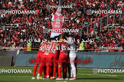 1020857, Tehran, Iran, لیگ برتر فوتبال ایران، Persian Gulf Cup، Week 25، Second Leg، Esteghlal 1 v 0 Persepolis on 2018/03/01 at Azadi Stadium