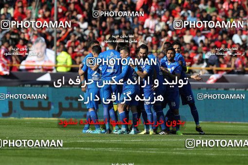 1021462, Tehran, Iran, لیگ برتر فوتبال ایران، Persian Gulf Cup، Week 25، Second Leg، Esteghlal 1 v 0 Persepolis on 2018/03/01 at Azadi Stadium