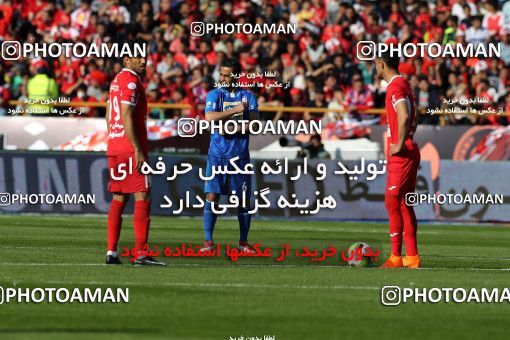 1020882, Tehran, Iran, لیگ برتر فوتبال ایران، Persian Gulf Cup، Week 25، Second Leg، Esteghlal 1 v 0 Persepolis on 2018/03/01 at Azadi Stadium