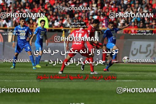 1021267, Tehran, Iran, لیگ برتر فوتبال ایران، Persian Gulf Cup، Week 25، Second Leg، Esteghlal 1 v 0 Persepolis on 2018/03/01 at Azadi Stadium
