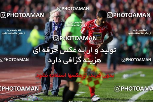 1020997, Tehran, Iran, لیگ برتر فوتبال ایران، Persian Gulf Cup، Week 25، Second Leg، Esteghlal 1 v 0 Persepolis on 2018/03/01 at Azadi Stadium