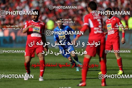 1021397, Tehran, Iran, لیگ برتر فوتبال ایران، Persian Gulf Cup، Week 25، Second Leg، Esteghlal 1 v 0 Persepolis on 2018/03/01 at Azadi Stadium
