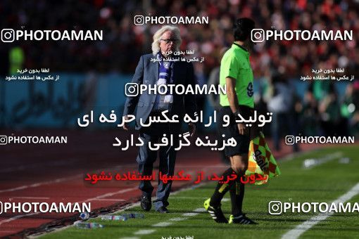 1021036, Tehran, Iran, لیگ برتر فوتبال ایران، Persian Gulf Cup، Week 25، Second Leg، Esteghlal 1 v 0 Persepolis on 2018/03/01 at Azadi Stadium