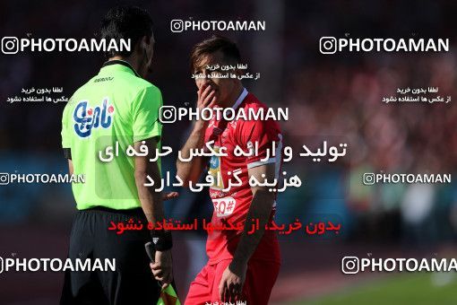 1021480, Tehran, Iran, لیگ برتر فوتبال ایران، Persian Gulf Cup، Week 25، Second Leg، Esteghlal 1 v 0 Persepolis on 2018/03/01 at Azadi Stadium