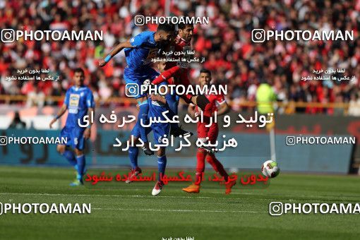 1021191, Tehran, Iran, لیگ برتر فوتبال ایران، Persian Gulf Cup، Week 25، Second Leg، Esteghlal 1 v 0 Persepolis on 2018/03/01 at Azadi Stadium