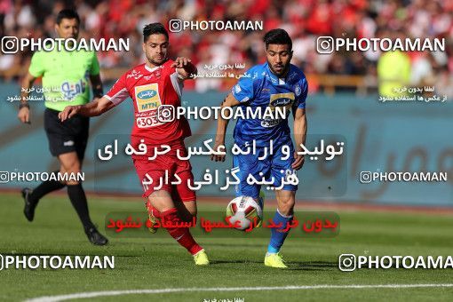 1021556, Tehran, Iran, لیگ برتر فوتبال ایران، Persian Gulf Cup، Week 25، Second Leg، Esteghlal 1 v 0 Persepolis on 2018/03/01 at Azadi Stadium