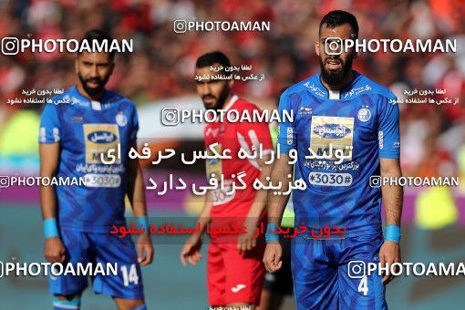1020967, Tehran, Iran, لیگ برتر فوتبال ایران، Persian Gulf Cup، Week 25، Second Leg، Esteghlal 1 v 0 Persepolis on 2018/03/01 at Azadi Stadium