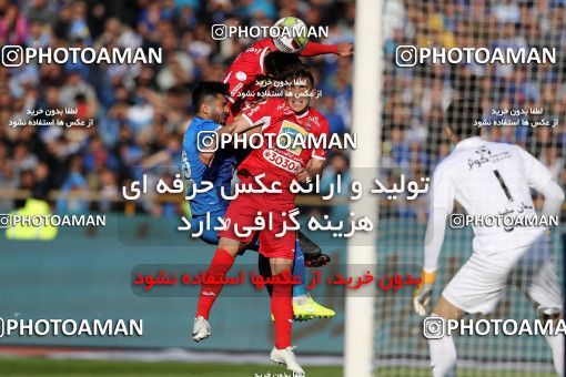 1021524, Tehran, Iran, لیگ برتر فوتبال ایران، Persian Gulf Cup، Week 25، Second Leg، Esteghlal 1 v 0 Persepolis on 2018/03/01 at Azadi Stadium