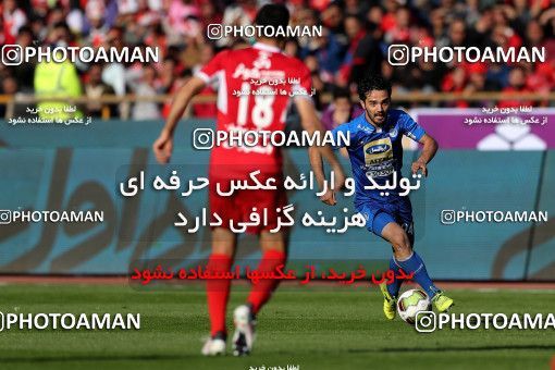 1020889, Tehran, Iran, لیگ برتر فوتبال ایران، Persian Gulf Cup، Week 25، Second Leg، Esteghlal 1 v 0 Persepolis on 2018/03/01 at Azadi Stadium