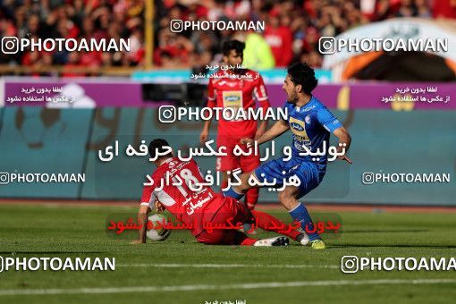 1021238, Tehran, Iran, لیگ برتر فوتبال ایران، Persian Gulf Cup، Week 25، Second Leg، Esteghlal 1 v 0 Persepolis on 2018/03/01 at Azadi Stadium