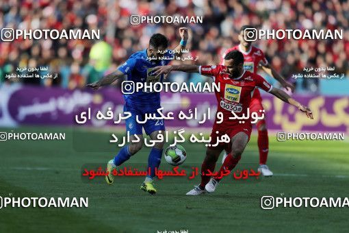 1021580, Tehran, Iran, لیگ برتر فوتبال ایران، Persian Gulf Cup، Week 25، Second Leg، Esteghlal 1 v 0 Persepolis on 2018/03/01 at Azadi Stadium