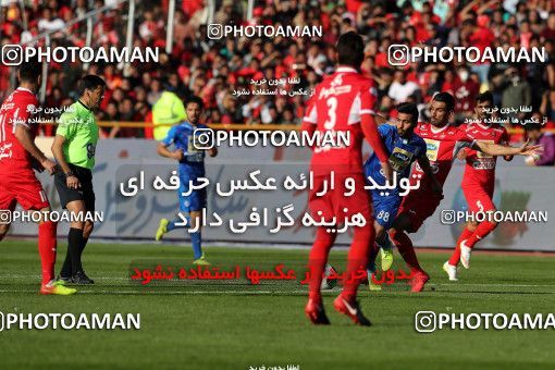 1021298, Tehran, Iran, لیگ برتر فوتبال ایران، Persian Gulf Cup، Week 25، Second Leg، Esteghlal 1 v 0 Persepolis on 2018/03/01 at Azadi Stadium