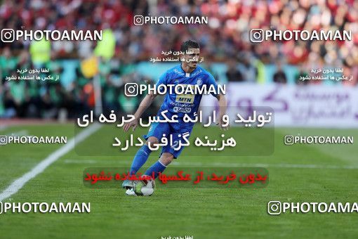 1021063, Tehran, Iran, لیگ برتر فوتبال ایران، Persian Gulf Cup، Week 25، Second Leg، Esteghlal 1 v 0 Persepolis on 2018/03/01 at Azadi Stadium