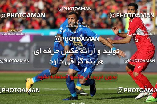 1021473, Tehran, Iran, لیگ برتر فوتبال ایران، Persian Gulf Cup، Week 25، Second Leg، Esteghlal 1 v 0 Persepolis on 2018/03/01 at Azadi Stadium