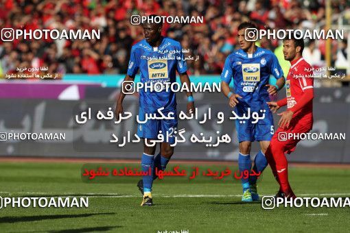 1020919, Tehran, Iran, لیگ برتر فوتبال ایران، Persian Gulf Cup، Week 25، Second Leg، Esteghlal 1 v 0 Persepolis on 2018/03/01 at Azadi Stadium