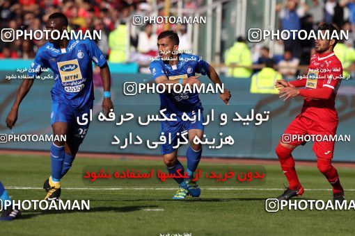 1020824, Tehran, Iran, لیگ برتر فوتبال ایران، Persian Gulf Cup، Week 25، Second Leg، Esteghlal 1 v 0 Persepolis on 2018/03/01 at Azadi Stadium