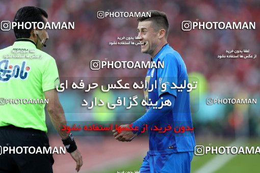 1021586, Tehran, Iran, لیگ برتر فوتبال ایران، Persian Gulf Cup، Week 25، Second Leg، Esteghlal 1 v 0 Persepolis on 2018/03/01 at Azadi Stadium
