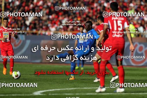 1020958, Tehran, Iran, لیگ برتر فوتبال ایران، Persian Gulf Cup، Week 25، Second Leg، Esteghlal 1 v 0 Persepolis on 2018/03/01 at Azadi Stadium