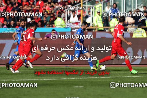 1021102, Tehran, Iran, لیگ برتر فوتبال ایران، Persian Gulf Cup، Week 25، Second Leg، Esteghlal 1 v 0 Persepolis on 2018/03/01 at Azadi Stadium