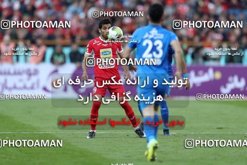 1021012, Tehran, Iran, لیگ برتر فوتبال ایران، Persian Gulf Cup، Week 25، Second Leg، Esteghlal 1 v 0 Persepolis on 2018/03/01 at Azadi Stadium