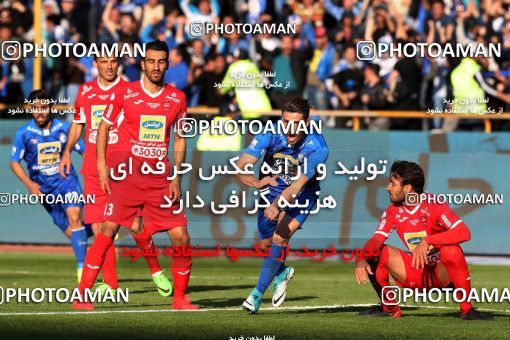 1021482, Tehran, Iran, لیگ برتر فوتبال ایران، Persian Gulf Cup، Week 25، Second Leg، Esteghlal 1 v 0 Persepolis on 2018/03/01 at Azadi Stadium