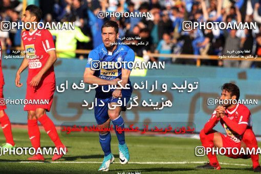 1020991, Tehran, Iran, لیگ برتر فوتبال ایران، Persian Gulf Cup، Week 25، Second Leg، Esteghlal 1 v 0 Persepolis on 2018/03/01 at Azadi Stadium