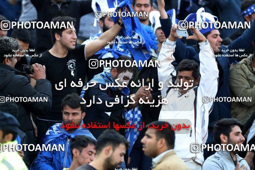 1020923, Tehran, Iran, لیگ برتر فوتبال ایران، Persian Gulf Cup، Week 25، Second Leg، Esteghlal 1 v 0 Persepolis on 2018/03/01 at Azadi Stadium