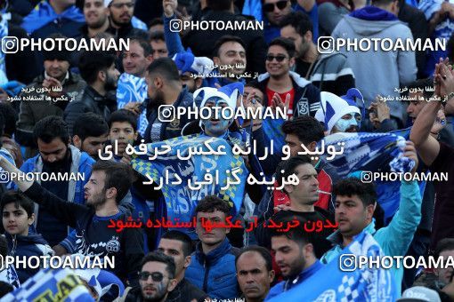 1021194, Tehran, Iran, لیگ برتر فوتبال ایران، Persian Gulf Cup، Week 25، Second Leg، Esteghlal 1 v 0 Persepolis on 2018/03/01 at Azadi Stadium