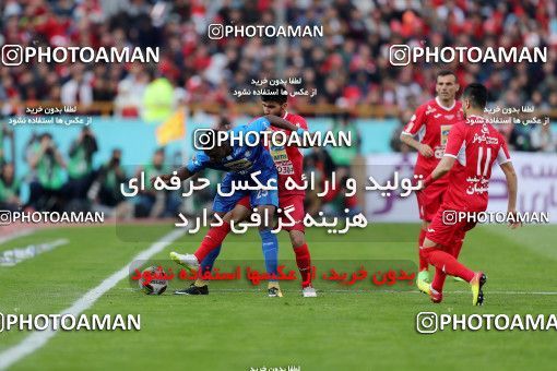 1021474, Tehran, Iran, لیگ برتر فوتبال ایران، Persian Gulf Cup، Week 25، Second Leg، Esteghlal 1 v 0 Persepolis on 2018/03/01 at Azadi Stadium