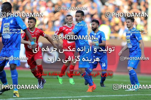 1020875, Tehran, Iran, لیگ برتر فوتبال ایران، Persian Gulf Cup، Week 25، Second Leg، Esteghlal 1 v 0 Persepolis on 2018/03/01 at Azadi Stadium