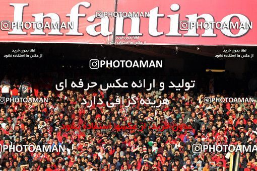 1021070, Tehran, Iran, لیگ برتر فوتبال ایران، Persian Gulf Cup، Week 25، Second Leg، Esteghlal 1 v 0 Persepolis on 2018/03/01 at Azadi Stadium