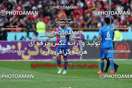 1021139, Tehran, Iran, لیگ برتر فوتبال ایران، Persian Gulf Cup، Week 25، Second Leg، Esteghlal 1 v 0 Persepolis on 2018/03/01 at Azadi Stadium