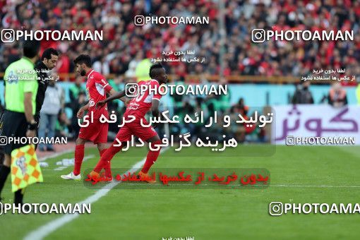 1021325, Tehran, Iran, لیگ برتر فوتبال ایران، Persian Gulf Cup، Week 25، Second Leg، Esteghlal 1 v 0 Persepolis on 2018/03/01 at Azadi Stadium