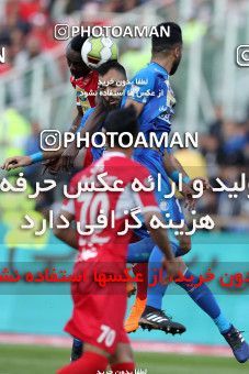 1021229, Tehran, Iran, لیگ برتر فوتبال ایران، Persian Gulf Cup، Week 25، Second Leg، Esteghlal 1 v 0 Persepolis on 2018/03/01 at Azadi Stadium