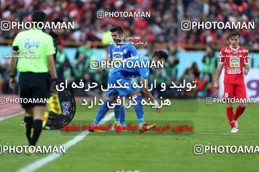 1021013, Tehran, Iran, لیگ برتر فوتبال ایران، Persian Gulf Cup، Week 25، Second Leg، Esteghlal 1 v 0 Persepolis on 2018/03/01 at Azadi Stadium