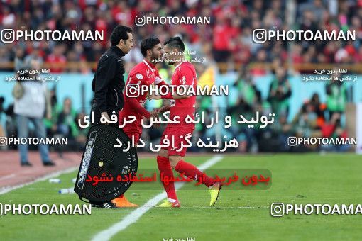 1021239, Tehran, Iran, لیگ برتر فوتبال ایران، Persian Gulf Cup، Week 25، Second Leg، Esteghlal 1 v 0 Persepolis on 2018/03/01 at Azadi Stadium