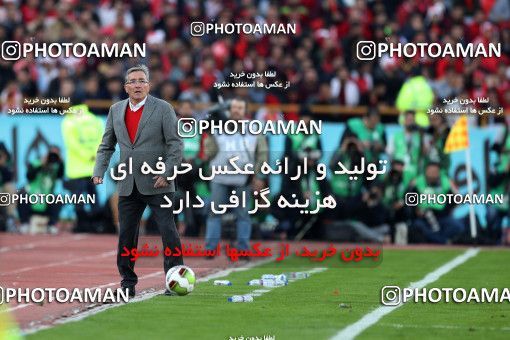 1021046, Tehran, Iran, لیگ برتر فوتبال ایران، Persian Gulf Cup، Week 25، Second Leg، Esteghlal 1 v 0 Persepolis on 2018/03/01 at Azadi Stadium