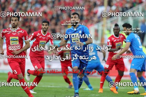 1021418, Tehran, Iran, لیگ برتر فوتبال ایران، Persian Gulf Cup، Week 25، Second Leg، Esteghlal 1 v 0 Persepolis on 2018/03/01 at Azadi Stadium