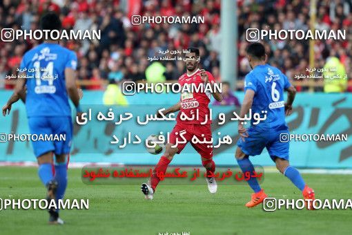 1021490, Tehran, Iran, لیگ برتر فوتبال ایران، Persian Gulf Cup، Week 25، Second Leg، Esteghlal 1 v 0 Persepolis on 2018/03/01 at Azadi Stadium