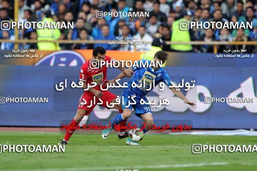 1020955, Tehran, Iran, لیگ برتر فوتبال ایران، Persian Gulf Cup، Week 25، Second Leg، Esteghlal 1 v 0 Persepolis on 2018/03/01 at Azadi Stadium